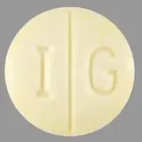 Folic acid (Folic acid [ foe-lik-as-id ])-I G 210-1 mg-Yellow-Round