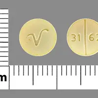 Folic acid (Folic acid [ foe-lik-as-id ])-V 31 62-1 mg-Yellow-Round