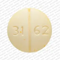 Folic acid (Folic acid [ foe-lik-as-id ])-V 31 62-1 mg-Yellow-Round