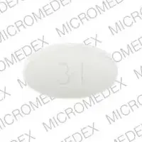 Fosamax (Alendronate [ a-len-dro-nate ])-Logo 31-70 mg-White-Oval