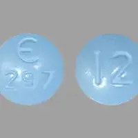 Fycompa (Perampanel [ per-am-pa-nel ])-E 297 12-12 mg-Blue-Round