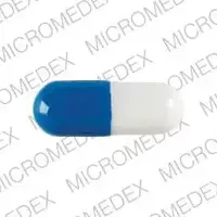 Geodon (Ziprasidone [ zi-pray-si-done ])-PFIZER 396 PFIZER 396-20 mg-Blue & White-Capsule-shape