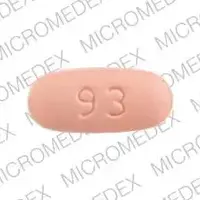 Glipizide and metformin (Glipizide and metformin [ glip-ih-zyd-and-met-for-min ])-93 7455-2.5 mg / 250 mg-Pink-Oval