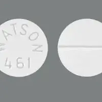 Glipizide (Glipizide [ glip-i-zide ])-WATSON 461-10 mg-White-Round