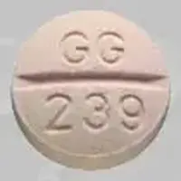 Glyburide (eqv-micronase) (Glyburide [ glye-bue-ride ])-GG 239-2.5 MG-Pink-Round