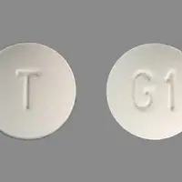 Granisetron (transdermal) (Granisetron (transdermal) [ gra-nis-e-tron ])-T G1-1 mg-White-Round