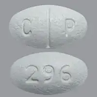 Griseofulvin (Griseofulvin [ gris-ee-oh-ful-vin ])-C P 296-250 mg-White-Oval