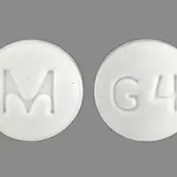 Guanfacine (Guanfacine [ gwahn-fa-seen ])-M G4-1 mg-White-Round