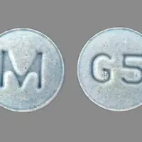 Guanfacine (Guanfacine [ gwahn-fa-seen ])-M G5-2 mg-Blue-Round