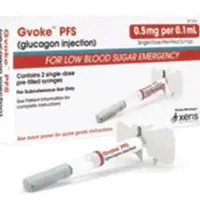 Gvoke (Glucagon (injection) [ gloo-ka-gon ])-medicine-0.5 mg per 0.1 mL single-dose pre-filled syringe