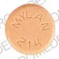 Haloperidol (Haloperidol (oral) [ hal-oh-per-i-dol ])-MYLAN 214-2 mg-Orange-Round