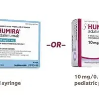 Humira pen (Adalimumab [ ay-da-lim-ue-mab ])-10 mg/0.1 mL in a single-dose prefilled glass syringe