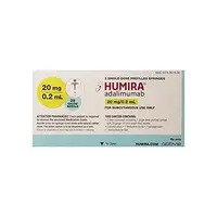 Humira (Adalimumab [ ay-da-lim-ue-mab ])-medicine-20 mg/0.2 mL in a single-dose prefilled glass syringe