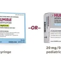 Humira (Adalimumab [ ay-da-lim-ue-mab ])-medicine-20 mg/0.2 mL in a single-dose prefilled glass syringe