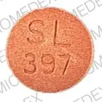 Hydralazine (Hydralazine [ hye-dral-a-zeen ])-SL 397-100 mg-Orange-Round