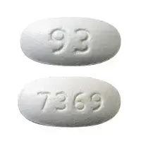 Hydrochlorothiazide and losartan (Hydrochlorothiazide and losartan [ hye-droe-klor-oh-thye-a-zide-and-loe-sar-tan ])-93 7369-12.5 mg / 100 mg-White-Oval