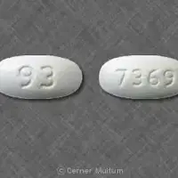 Hydrochlorothiazide and losartan (Hydrochlorothiazide and losartan [ hye-droe-klor-oh-thye-a-zide-and-loe-sar-tan ])-93 7369-12.5 mg / 100 mg-White-Oval