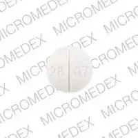 Hydrocortisone (injection) (Hydrocortisone (injection) [ hye-droe-kor-ti-sone ])-2807 GLADES-5 mg-White-Round