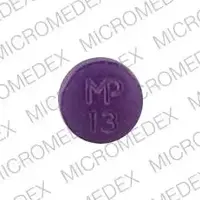 Hydroxyzine (Hydroxyzine [ hye-drox-ee-zeen ])-MP 13-50 mg-Purple-Round