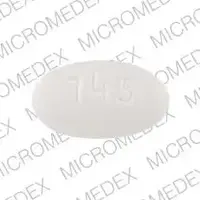 Hyzaar (Hydrochlorothiazide and losartan [ hye-droe-klor-oh-thye-a-zide-and-loe-sar-tan ])-745-12.5 mg / 100 mg-White-Oval