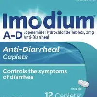 Imodium a-d (Loperamide [ loe-per-a-mide ])-IMO 2 MG-2 mg-White-Capsule-shape