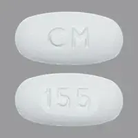 Invokamet (Canagliflozin and metformin [ kan-a-gli-floe-zin-and-met-for-min ])-CM 155-50 mg / 500 mg-White-Capsule-shape