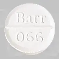 Isoniazid (Isoniazid [ eye-so-nye-a-zid ])-Barr 066-100 MG-White-Round