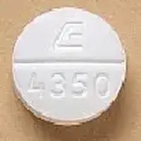 Isoniazid (Isoniazid [ eye-so-nye-a-zid ])-E 4350-300 mg-White-Round