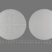 Isoniazid (Isoniazid [ eye-so-nye-a-zid ])-E 4350-300 mg-White-Round