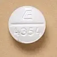 Isoniazid (Isoniazid [ eye-so-nye-a-zid ])-E 4354-100 mg-White-Round