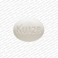 Isosorbide mononitrate (Isosorbide mononitrate [ eye-soe-sor-bide-mon-oh-nye-trate ])-KU 128-30 mg-White-Oval