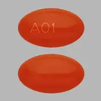 Isotretinoin (eqv-absorica) (Isotretinoin (oral) [ eye-so-tret-i-noyn ])-A01-30 mg-Orange-Oval