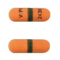 Isotretinoin (Isotretinoin (oral) [ eye-so-tret-i-noyn ])-WPI 2436-40 mg-Orange-Capsule-shape