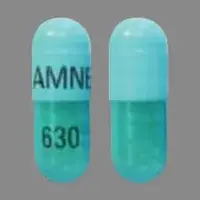 Itraconazole (Itraconazole [ it-ra-kon-a-zole ])-AMNEAL 630-100 mg-Blue-Capsule-shape