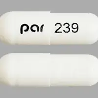 Itraconazole (Itraconazole [ it-ra-kon-a-zole ])-par 239-100 mg-White-Capsule-shape