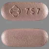 Juvisync (Simvastatin and sitagliptin [ sim-va-stat-in-and-sit-a-glip-tin ])-Logo 757-simvastatin 20 mg / sitagliptin 100 mg-Pink-Capsule-shape