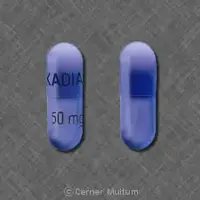 Kadian (Morphine (oral) [ mor-feen ])-KADIAN 50 mg-50 mg-Blue-Capsule-shape