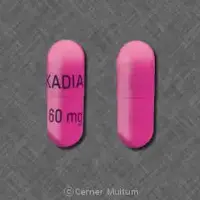 Kadian (Morphine (oral) [ mor-feen ])-KADIAN 60 mg-60 mg-Pink-Capsule-shape