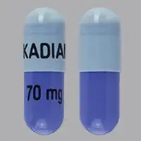 Kadian (Morphine (oral) [ mor-feen ])-KADIAN 70 mg-70 mg-Blue-Capsule-shape