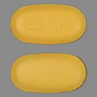 Kaletra (Lopinavir and ritonavir [ loe-pin-a-vir-and-ri-toe-na-veer ])-a KA-200 mg / 50 mg-Yellow-Oval