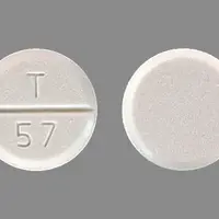 Ketoconazole (systemic) (monograph) (Nizoral)-T 57-200 mg-White-Round