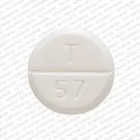 Ketoconazole (Ketoconazole [ kee-toe-kon-a-zole ])-T 57-200 mg-White-Round