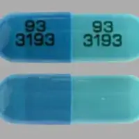 Ketoprofen (Ketoprofen [ kee-toe-proe-fen ])-93 3193 93 3193-50 mg-Blue-Capsule-shape