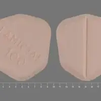 Lamictal (Lamotrigine [ la-moe-tri-jeen ])-LAMICTAL 100-100 mg-Orange-Six-sided