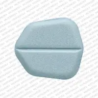 Lamictal (Lamotrigine [ la-moe-tri-jeen ])-LAMICTAL 200-200 mg-Blue-Six-sided