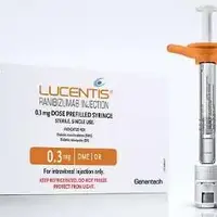 Lucentis (Ranibizumab (ophthalmic) [ ra-nib-i-zue-mab-off-thal-mik ])-medicine-0.3 mg/0.05 mL (6 mg/mL) prefilled syringe