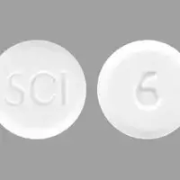 Ludent (Fluoride [ flor-ide ])-SCI 6-sodium fluoride 0.55 mg (equiv. fluoride 0.25 mg)-White-Round