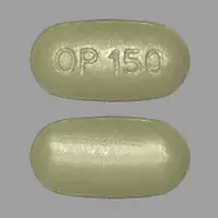 Lynparza (Olaparib)-OP 150-150 mg-Green-Oval