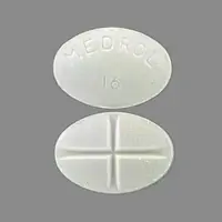 Medrol (Methylprednisolone (oral) [ meth-il-pred-nis-oh-lone ])-MEDROL 16-16 mg-White-Oval