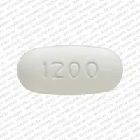 Mucinex (Guaifenesin [ gwye-fen-e-sin ])-Mucinex 1200-1200 mg-Blue / White-Oval